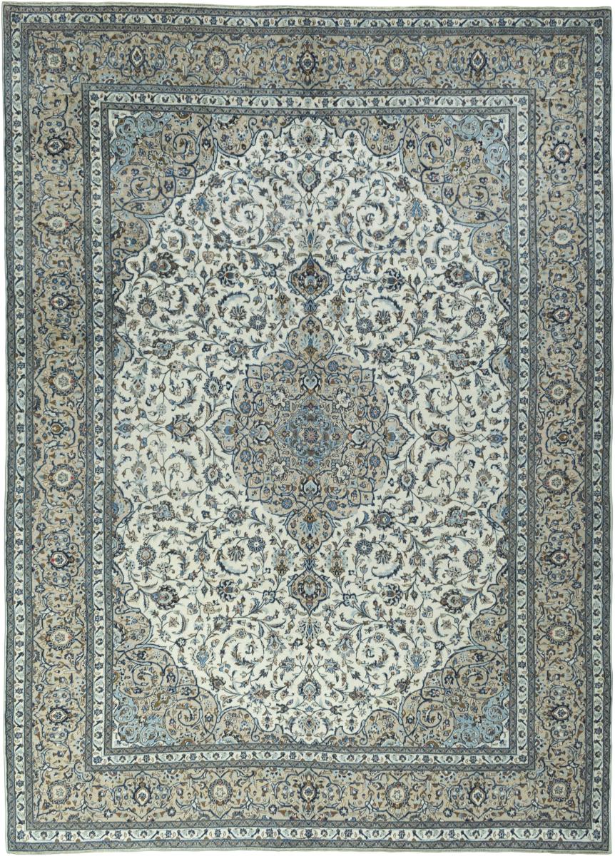 Alfombra persa Keshan 417x303 417x303, Alfombra persa Anudado a mano