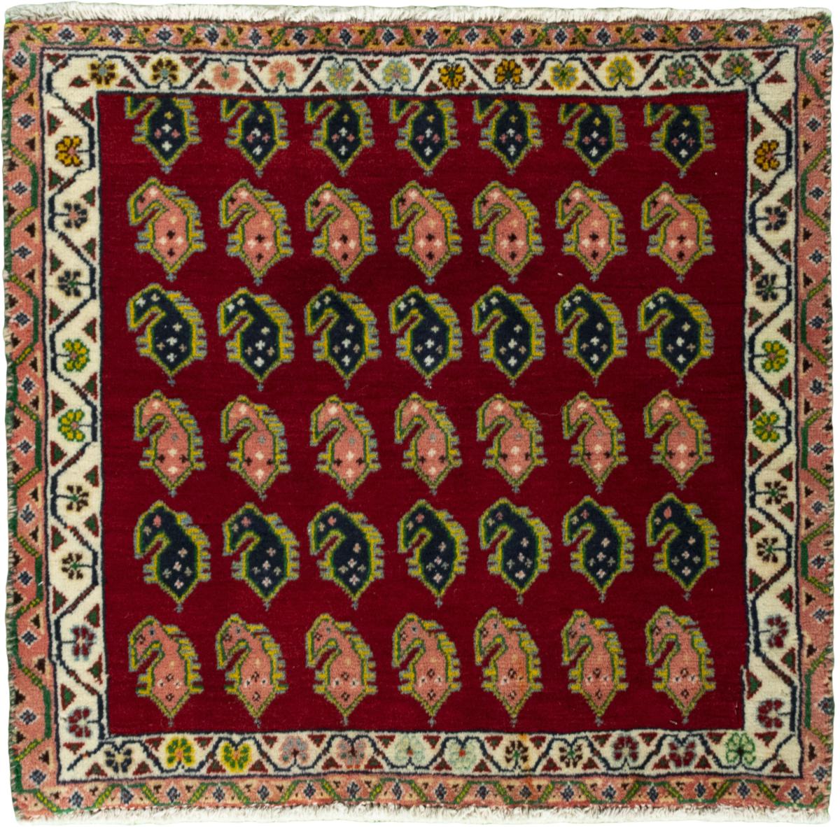Persian Rug Shiraz 59x59 59x59, Persian Rug Knotted by hand