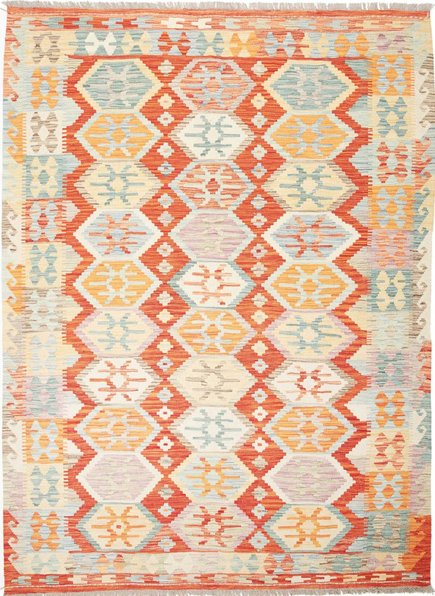 Alfombra afgana Kilim  Afghan 241x175 241x175, Alfombra persa Tejido a mano