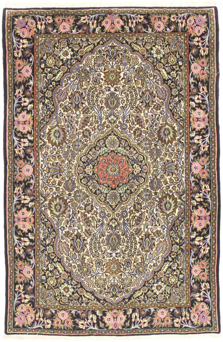 Persisk tæppe Ghom 198x125 198x125, Persisk tæppe Knyttet i hånden