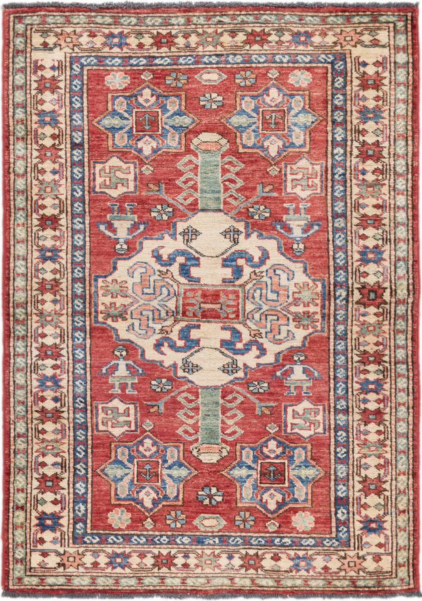 アフガンカーペット Super カザック 119x83 119x83,  ペルシャ絨毯 手織り