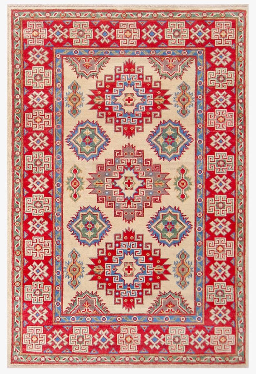 Tappeto Afgano Kazak Ghazni 148x100 148x100, Tappeto persiano Annodato a mano