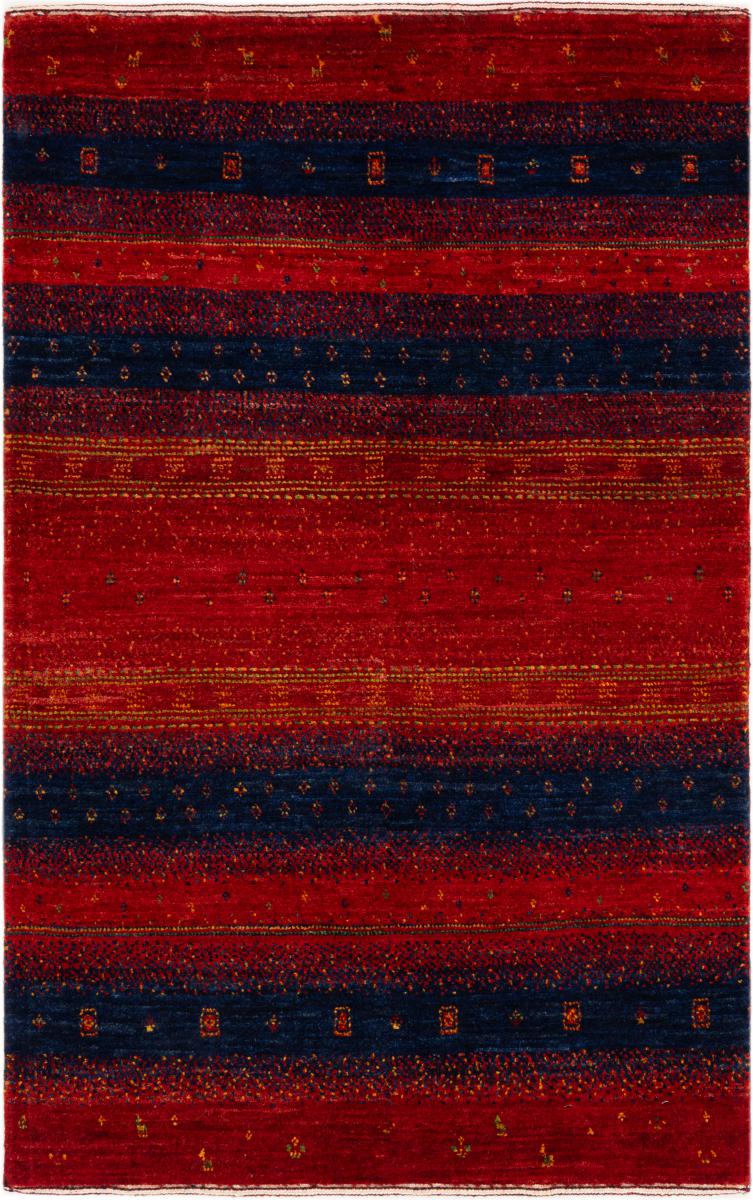 Persisk teppe Perser Gabbeh Loribaft Essence 124x79 124x79, Persisk teppe Håndknyttet