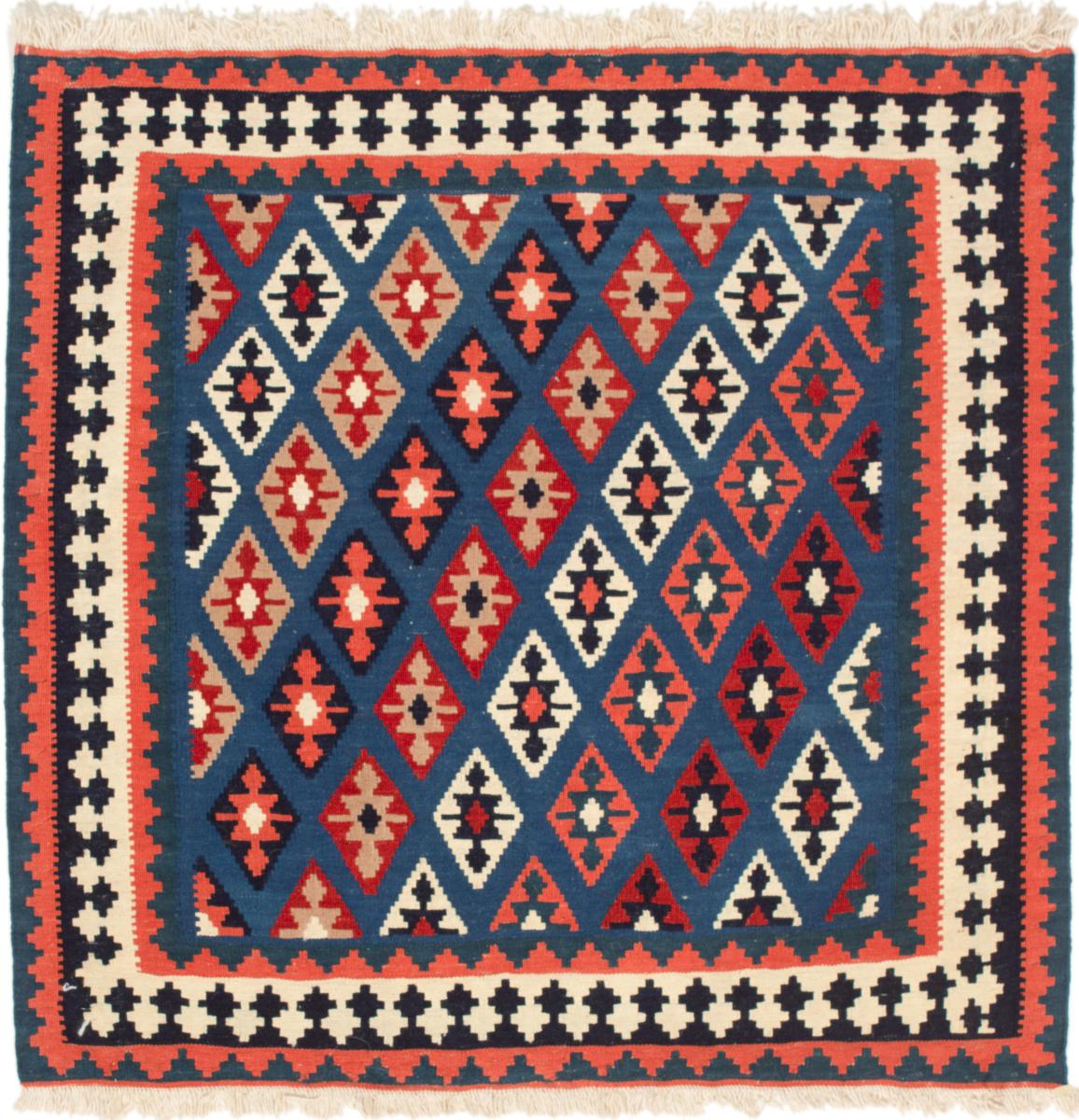 Tapete persa Kilim Fars 109x105 109x105, Tapete persa Tecido à mão