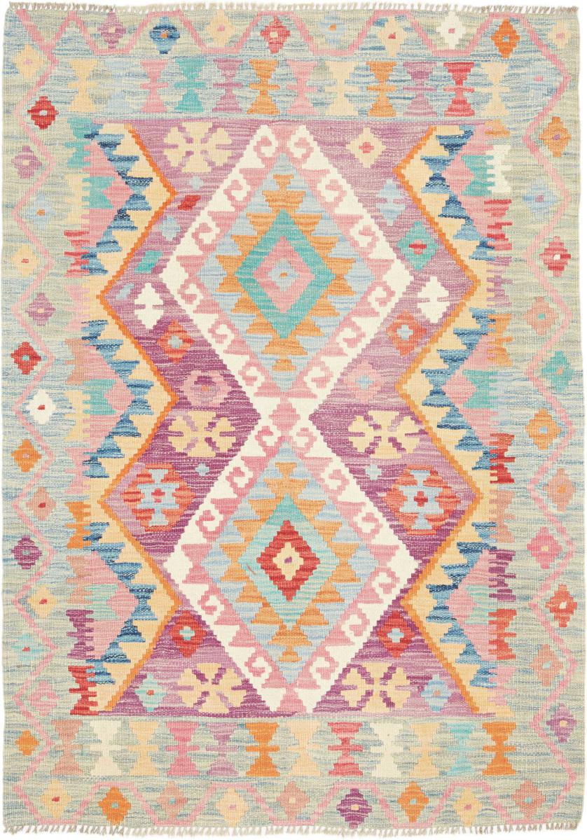 Tapis afghan Kilim Afghan 135x98 135x98, Tapis persan Tissé à la main