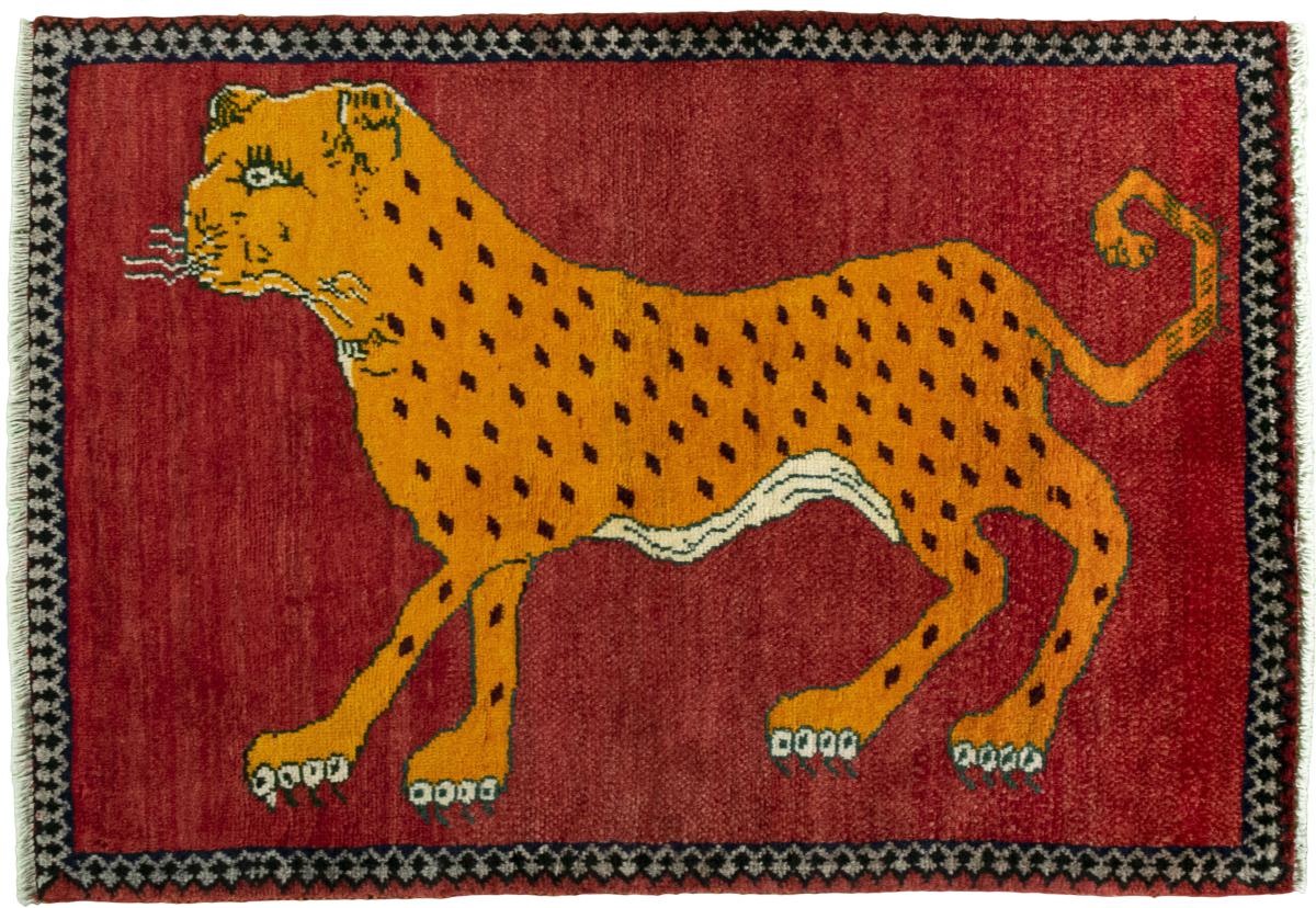 Persian Rug Persian Gabbeh Ghashghai 120x84 120x84, Persian Rug Knotted by hand