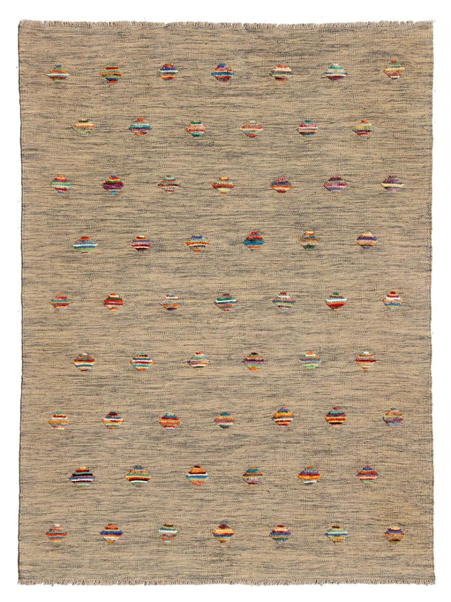 Alfombra afgana Kilim Afghan Nimbaft Edition 195x151 195x151, Alfombra persa Tejido a mano
