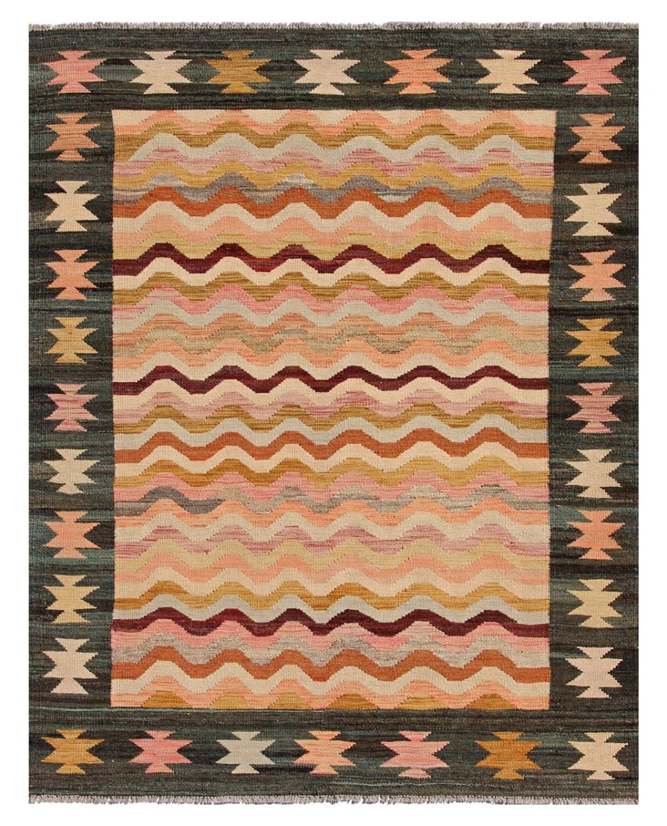 Afghan rug Kilim Afghan Heritage 5'9"x4'1" 5'9"x4'1", Persian Rug Woven by hand