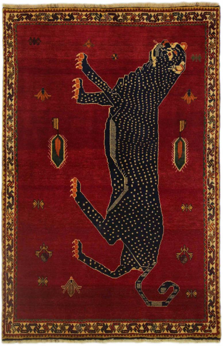 Tappeto persiano Shiraz 194x128 194x128, Tappeto persiano Annodato a mano