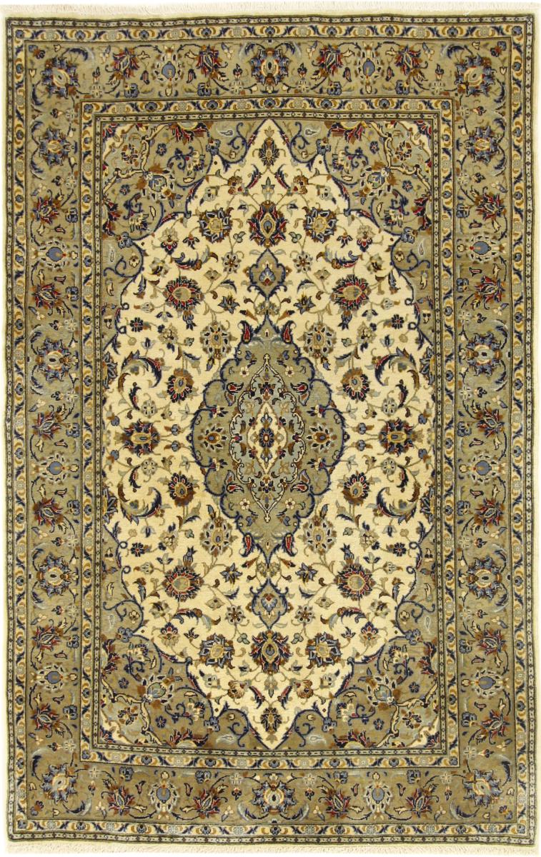 Alfombra persa Keshan 221x141 221x141, Alfombra persa Anudado a mano