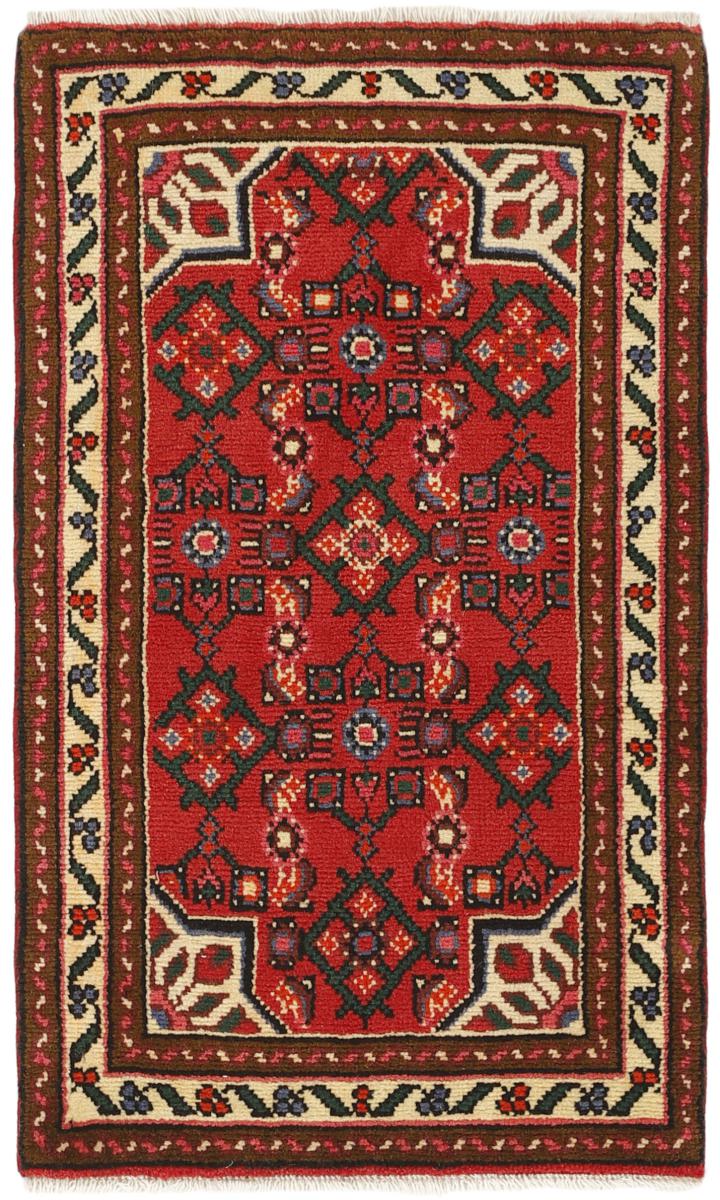 Perzsa szőnyeg Hosseinabad 3'1"x1'11" 3'1"x1'11", Perzsa szőnyeg Kézzel csomózva