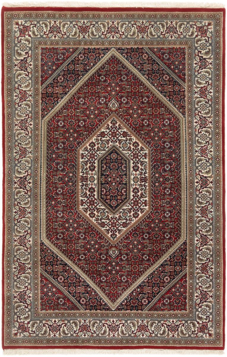 Tapis indien Indo Bidjar 188x120 188x120, Tapis persan Noué à la main