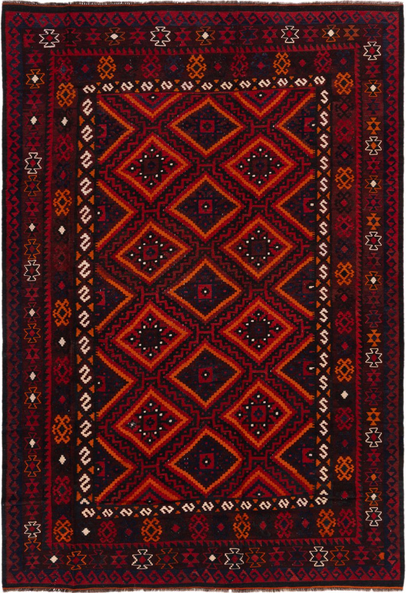 Afghansk teppe Kelim Afghan 313x217 313x217, Persisk teppe Håndvevd
