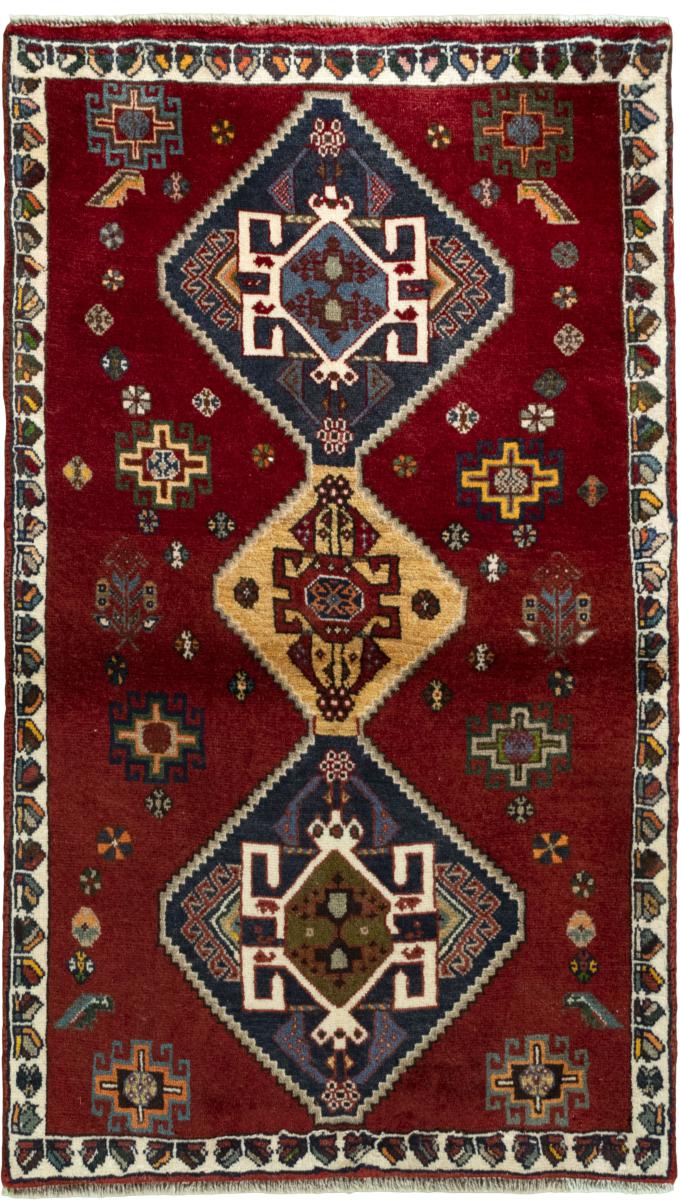 Persian Rug Shiraz 136x79 136x79, Persian Rug Knotted by hand