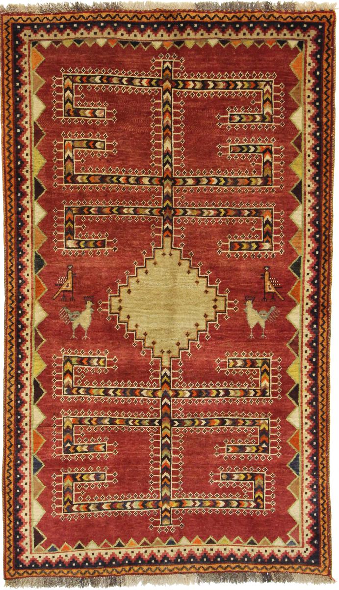 Tapete persa Ghashghai 186x106 186x106, Tapete persa Atado à mão