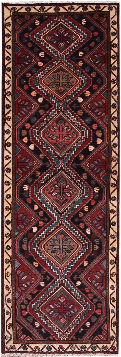 Tapete persa Hamadan 244x84 244x84, Tapete persa Atado à mão