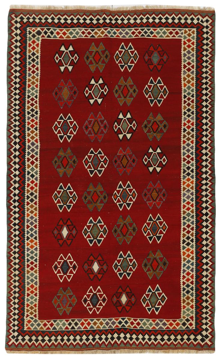 Tappeto persiano Kilim Fars 8'0"x4'11" 8'0"x4'11", Tappeto persiano Tessuto a mano