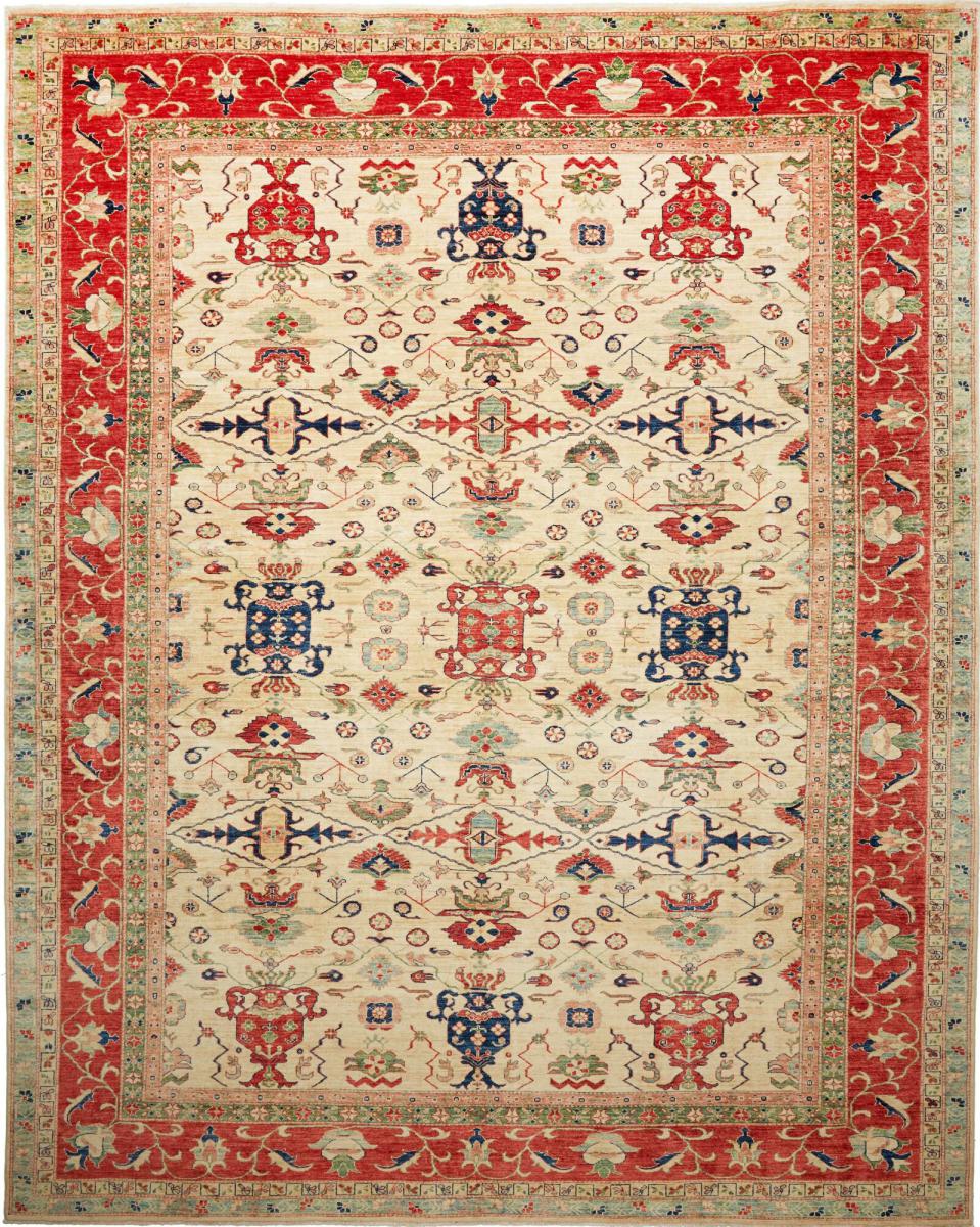 Pakistani rug Super Kazak 374x309 374x309, Persian Rug Knotted by hand