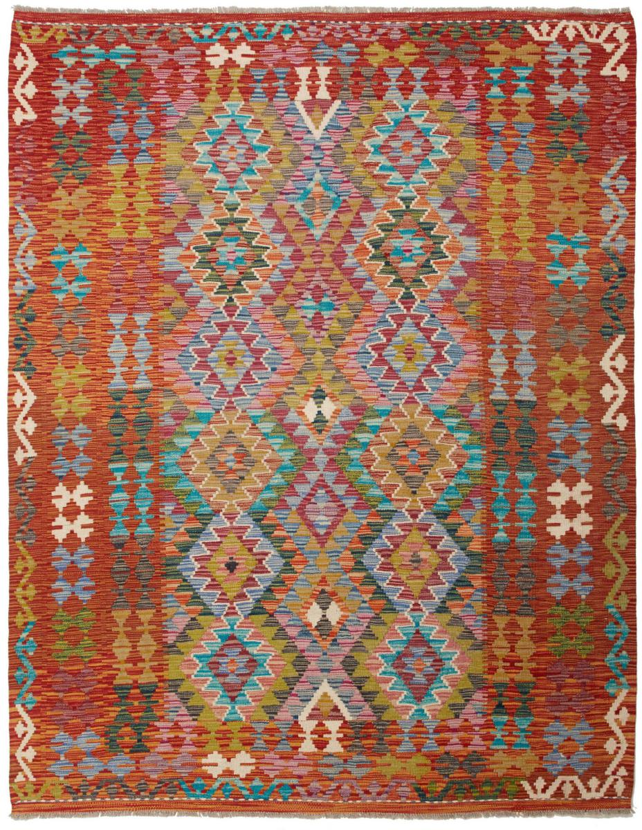 Tapete afegão Kilim Afegão 210x164 210x164, Tapete persa Tecido à mão