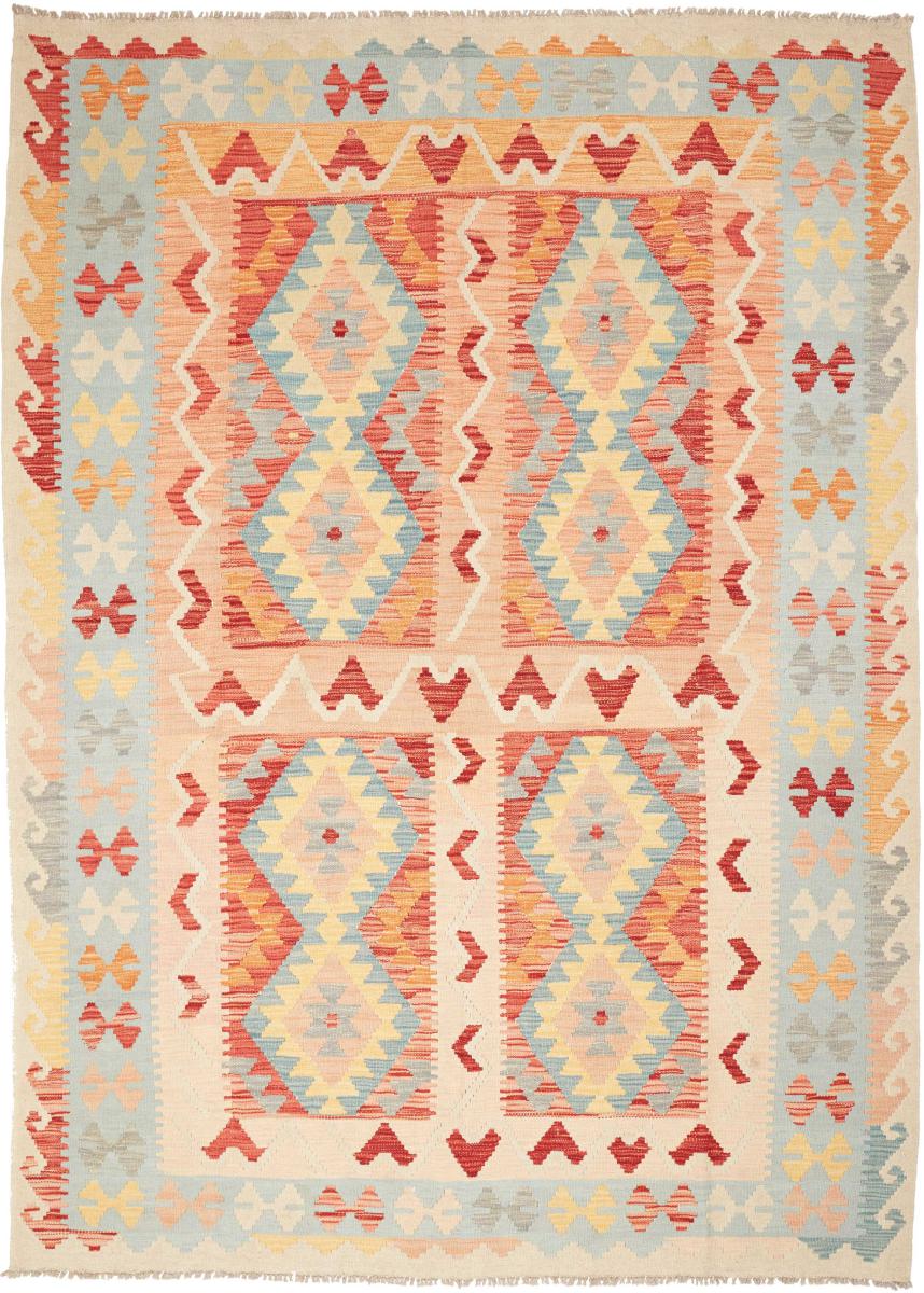 Afghan rug Kilim Afghan 249x182 249x182, Persian Rug Woven by hand