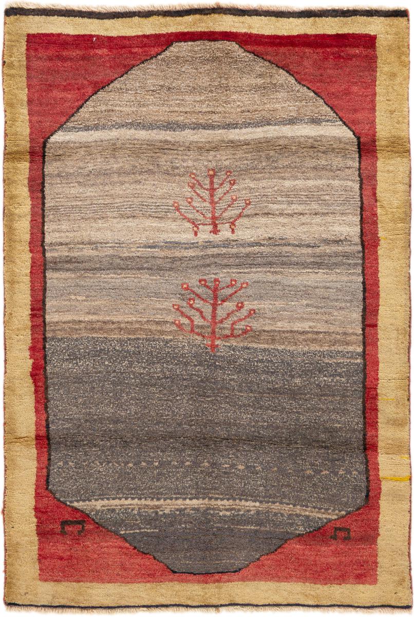 Alfombra persa Persia Gabbeh Ghashghai 163x109 163x109, Alfombra persa Anudado a mano