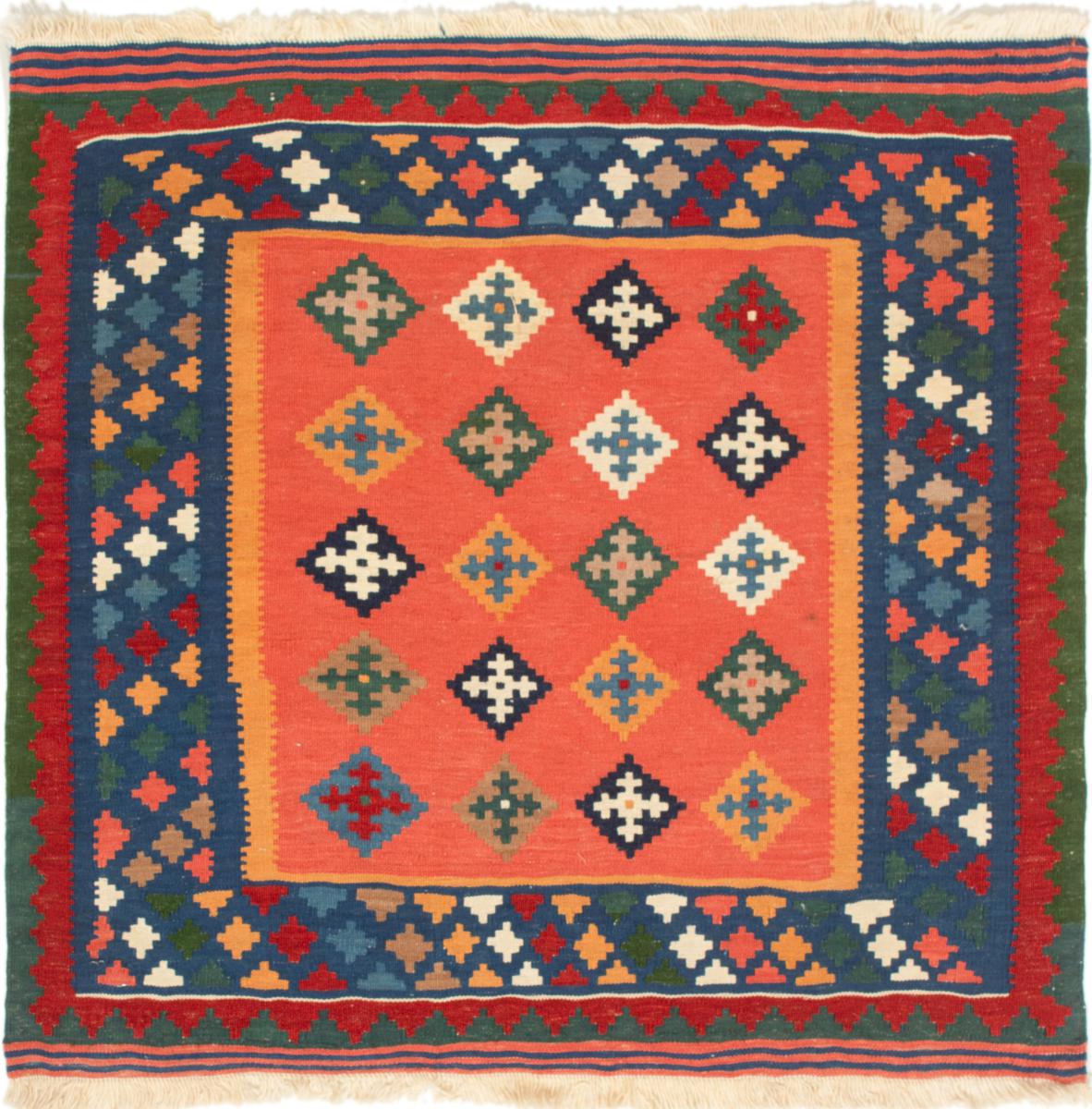 Perzsa szőnyeg Kilim Fars 3'5"x3'4" 3'5"x3'4", Perzsa szőnyeg szőttesek