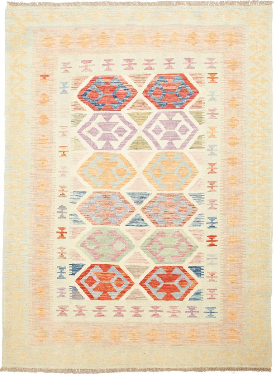 Tappeto Afgano Kilim Afghan 200x149 200x149, Tappeto persiano Tessuto a mano