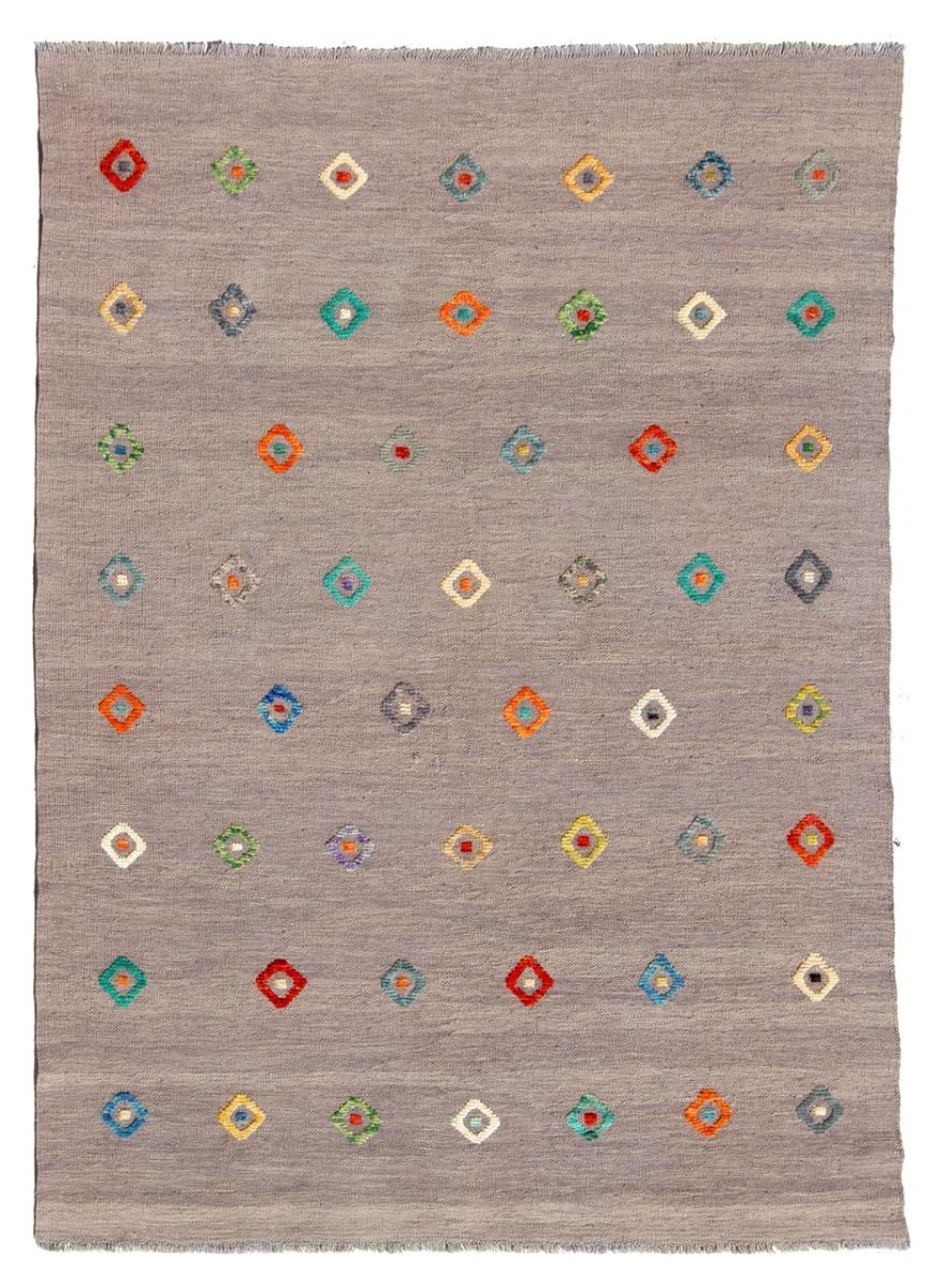 Alfombra afgana Kilim Afghan Nimbaft Edition 196x155 196x155, Alfombra persa Tejido a mano