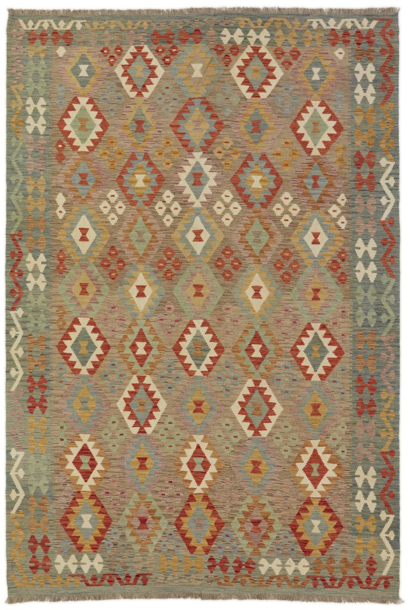 Tapis afghan Kilim Afghan 309x210 309x210, Tapis persan Tissé à la main