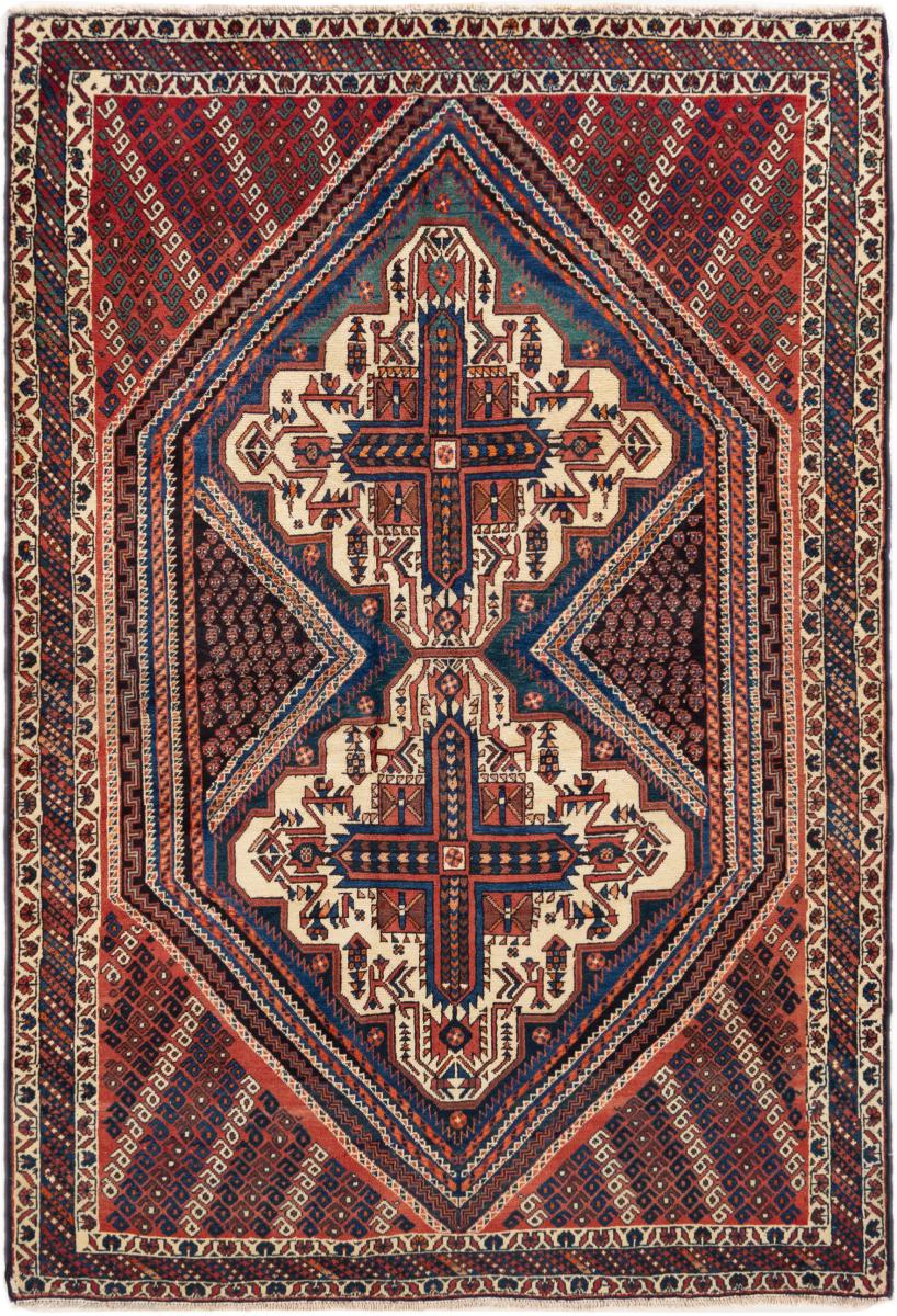 Covor persan Shahrbabak 187x126 187x126, Covor persan Lucrate de mână
