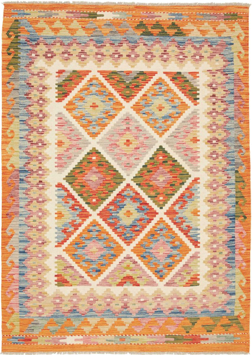 Afghaans tapijt Kilim Afghan 176x126 176x126, Perzisch tapijt Handgeweven