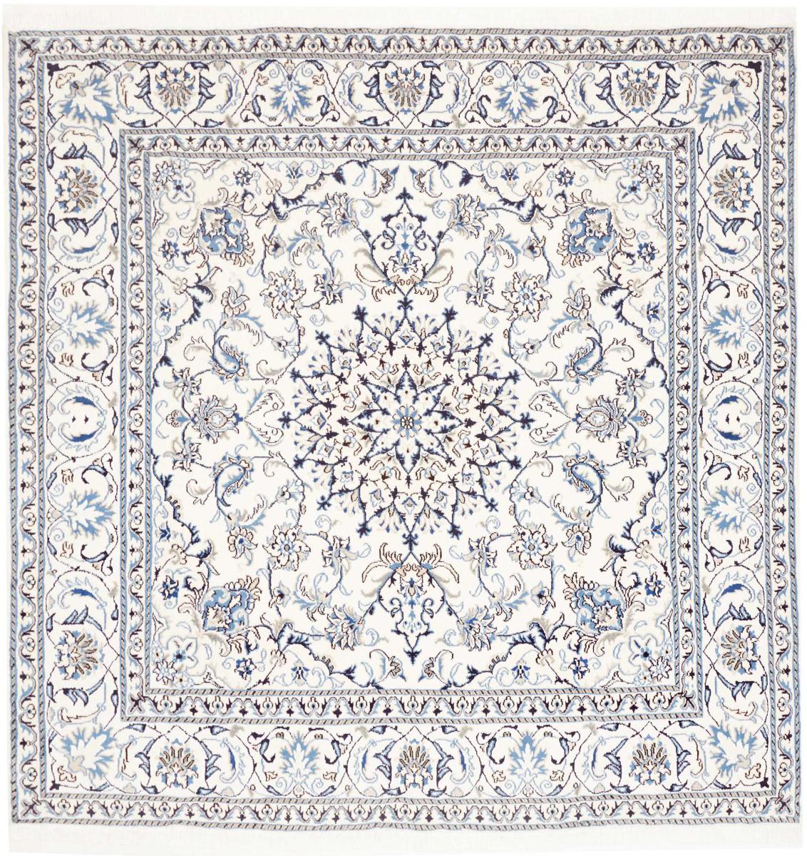 Persialainen matto Nain 211x203 211x203, Persialainen matto Solmittu käsin