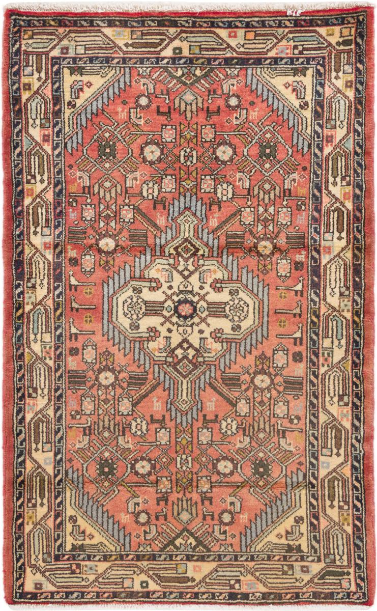 Perzisch tapijt Hamadan Zagheh 137x85 137x85, Perzisch tapijt Handgeknoopte