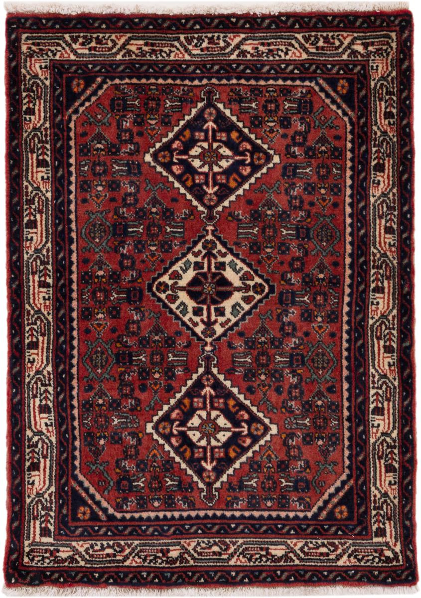 Persian Rug Hamadan 99x69 99x69, Persian Rug Knotted by hand