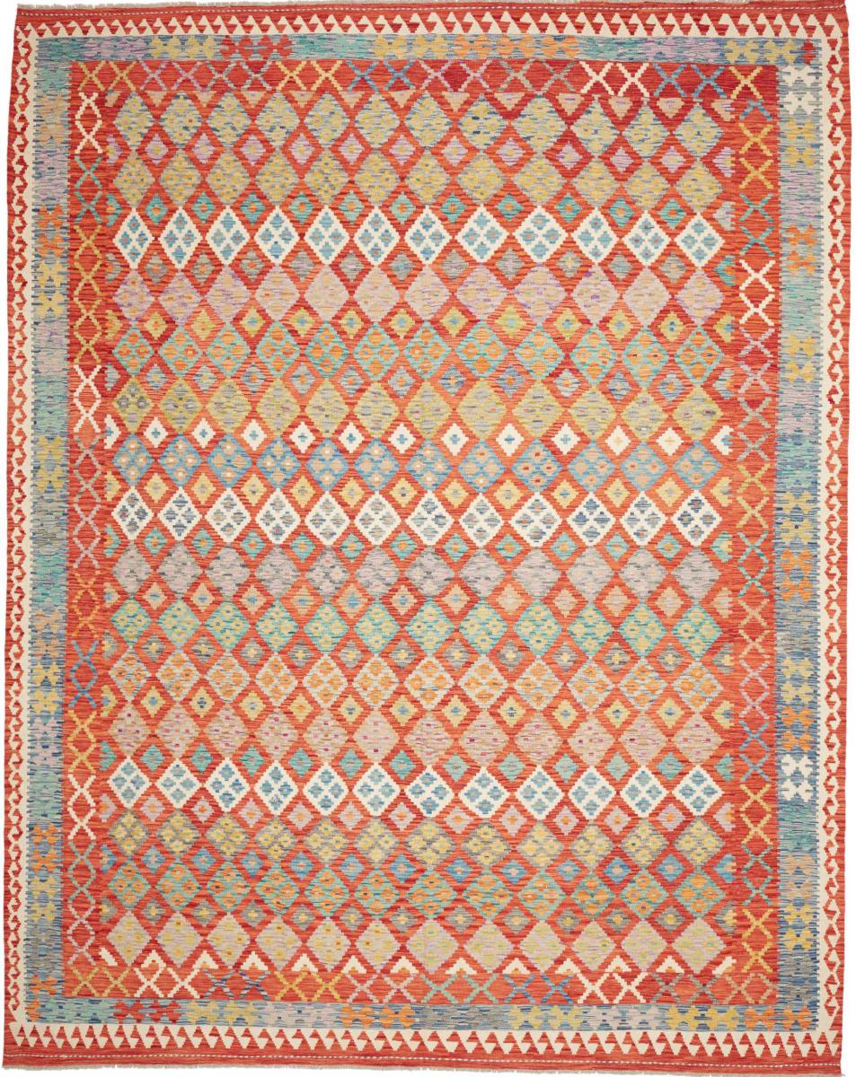 Afghánský koberec Kilim Afghan 373x290 373x290, Perský koberec Ručně tkaný
