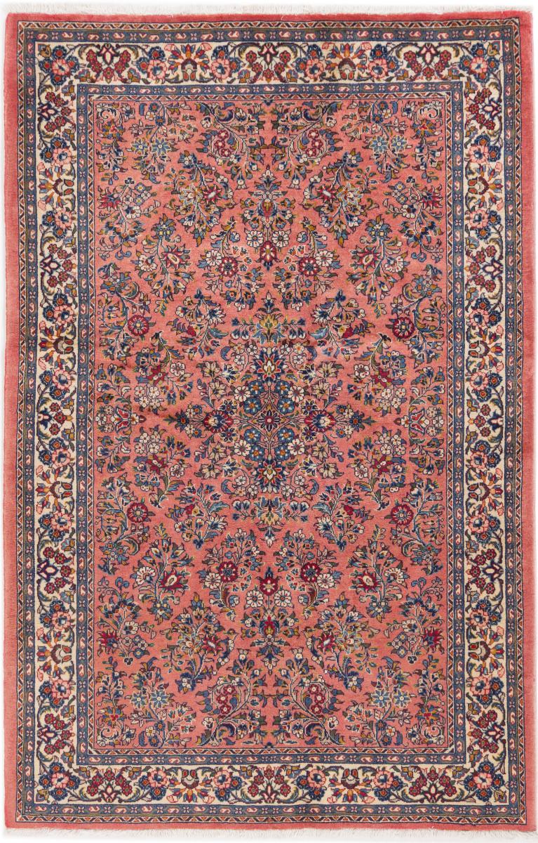 Persian Rug Sarouk 202x131 202x131, Persian Rug Knotted by hand