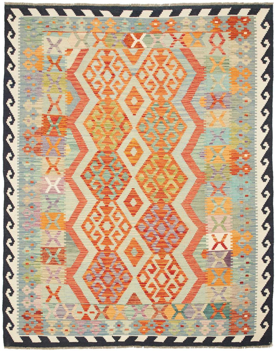 Afghan rug Kilim Afghan 198x155 198x155, Persian Rug Woven by hand