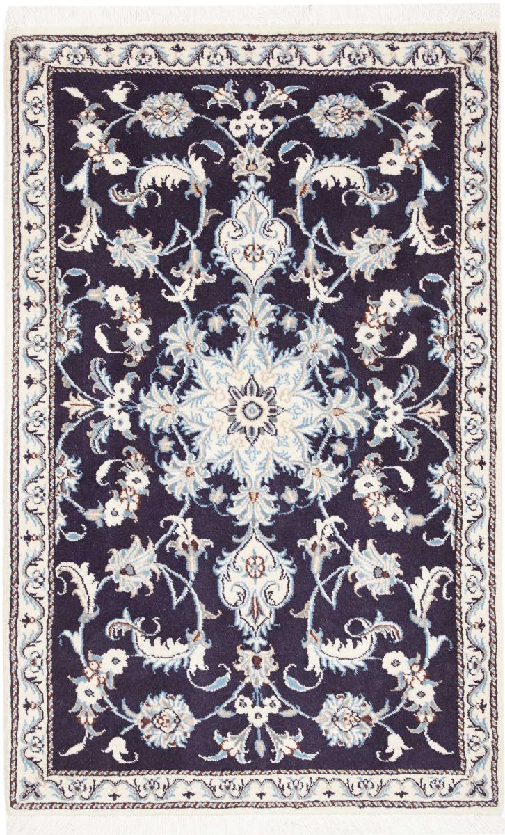 Alfombra persa Nain 131x89 131x89, Alfombra persa Anudado a mano