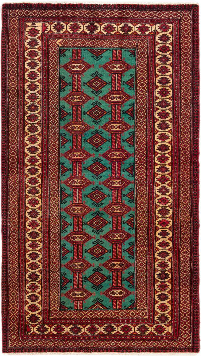 Persian Rug Turkaman 194x110 194x110, Persian Rug Knotted by hand