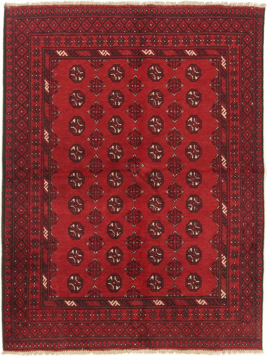 Tapete afegão Afegão Akhche 197x144 197x144, Tapete persa Atado à mão