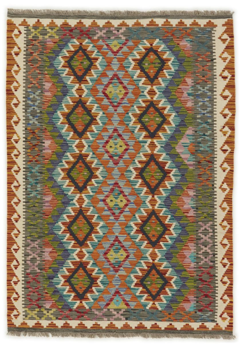 Afgán szőnyeg Kilim Afgán 145x105 145x105, Perzsa szőnyeg szőttesek