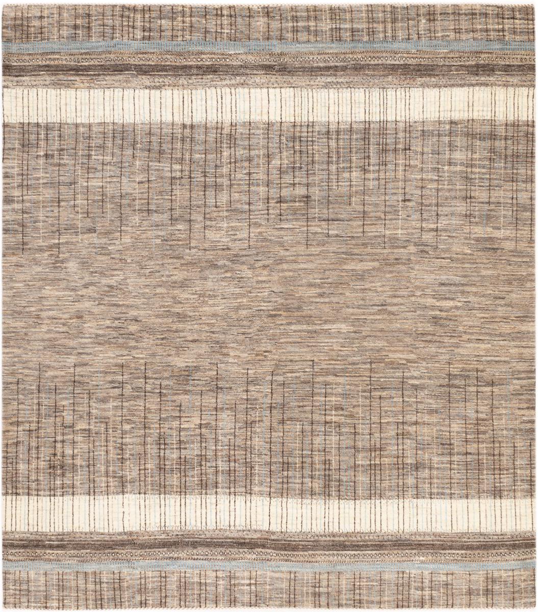 Alfombra persa Persia Gabbeh Loribaft Tabiilbaft 276x244 276x244, Alfombra persa Anudado a mano