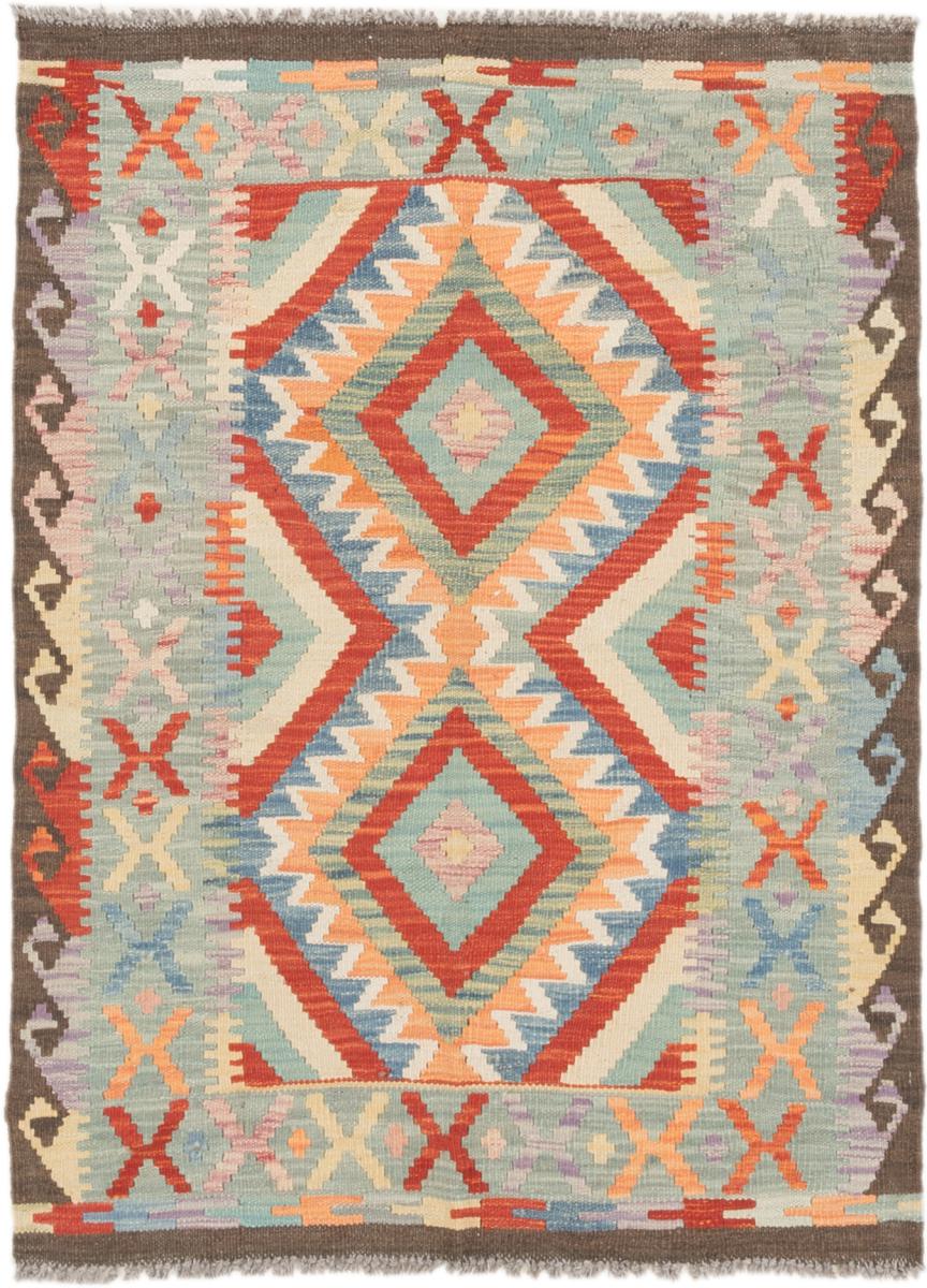 Tapete afegão Kilim Afegão 119x89 119x89, Tapete persa Tecido à mão