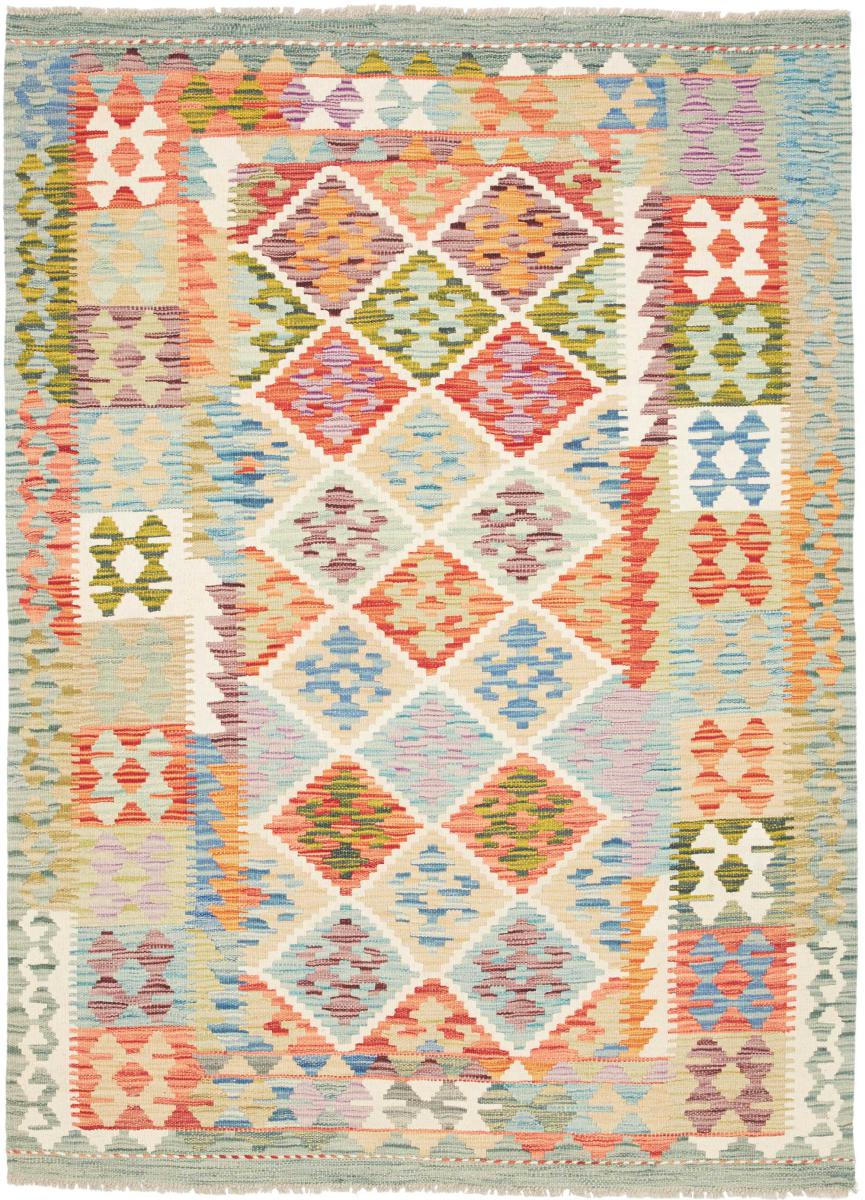 Tappeto Afgano Kilim Afghan 174x132 174x132, Tappeto persiano Tessuto a mano