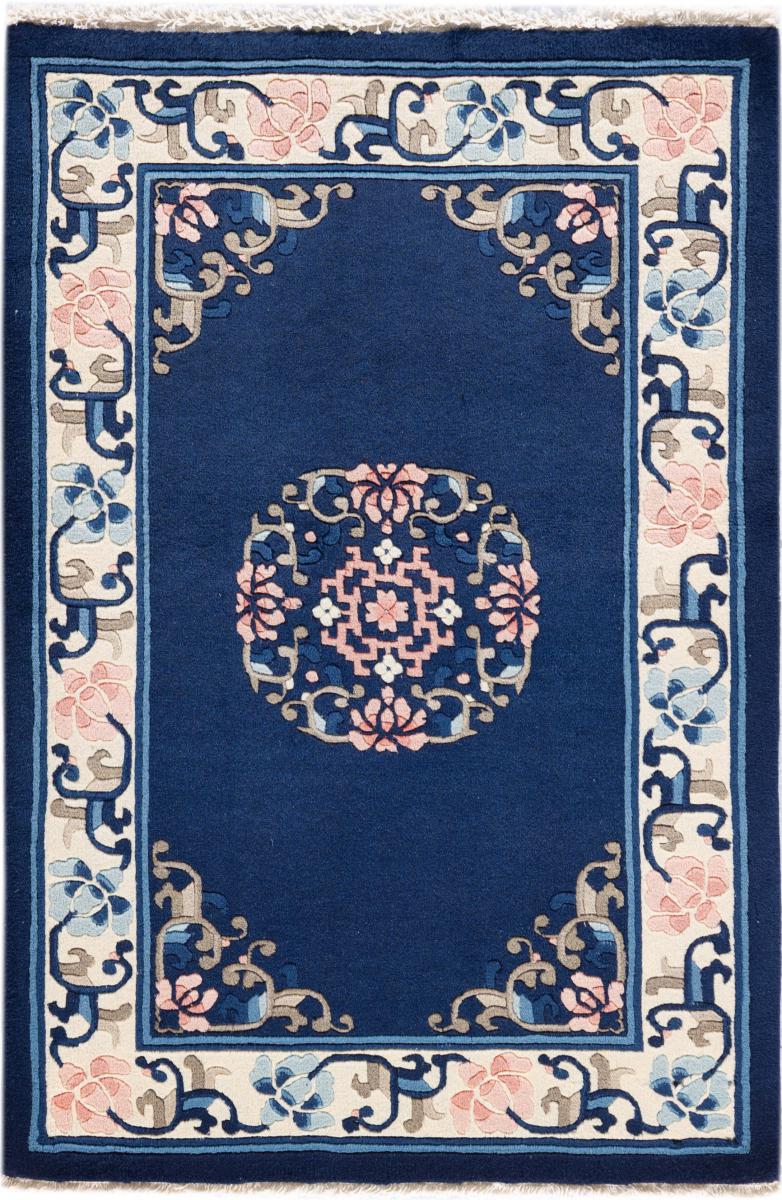 Κινέζικο χαλί Κίνα Peking 91x61 91x61, Περσικό χαλί Οι κόμποι έγιναν με το χέρι