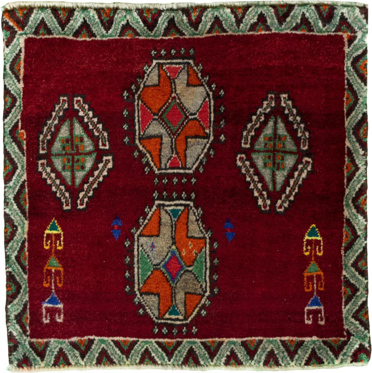 Persian Rug Shiraz 58x59 58x59, Persian Rug Knotted by hand