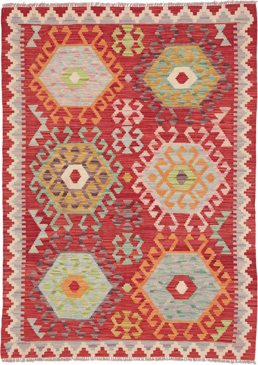 Afghaans tapijt Kilim Afghan 143x105 143x105, Perzisch tapijt Handgeweven