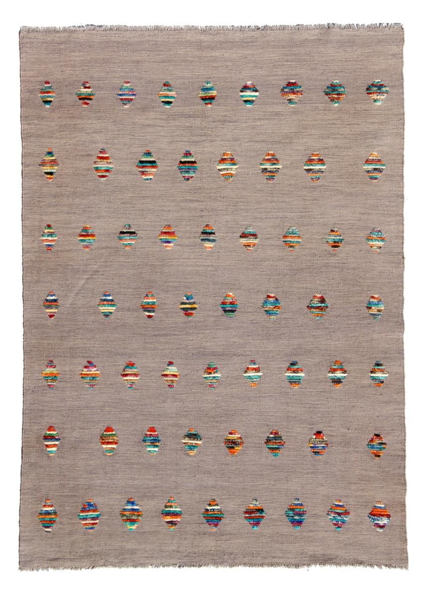 Alfombra afgana Kilim Afghan Nimbaft Edition 191x145 191x145, Alfombra persa Tejido a mano