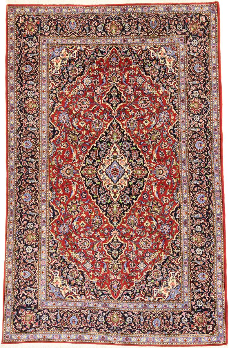 Perzsa szőnyeg Kashan 221x141 221x141, Perzsa szőnyeg Kézzel csomózva