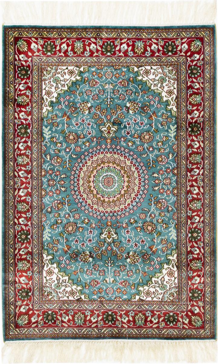 Tappeto cinese Cinesi di Seta 94x65 94x65, Tappeto persiano Annodato a mano